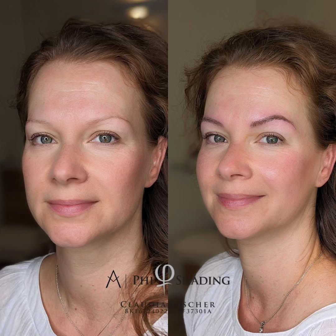 Permanent Make-up Ergebnis, Behandlung 1